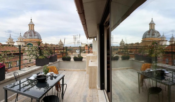 Una favolosa terrazza nel centro di Roma