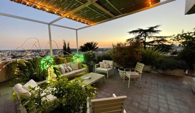 Unique Contemporary Penthouse in Rome