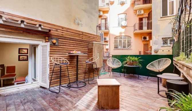 SPANISH STEPS MACELLI APARTMENT with TERRACE