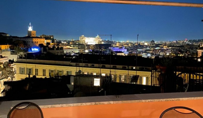 Spanish Steps Rome View